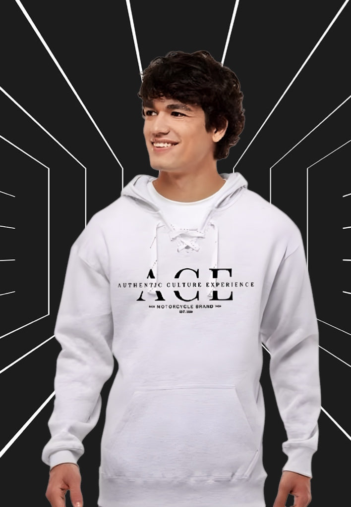 ACEMB Sport Lace Hooded Sweatshirt